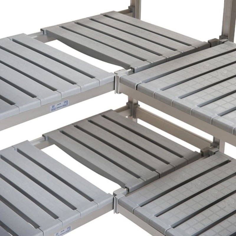 Kit d'accroches d'angles en aluminium