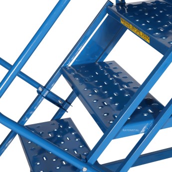 Marches antidérapantes escalier roulant Rayometal