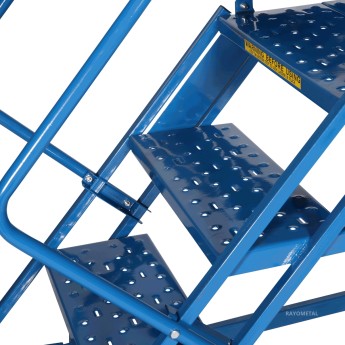 Marches antidérapantes escalier roulant Rayometal