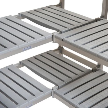 Kit d'accroches d'angles en aluminium